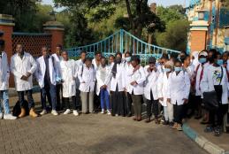 STUDENTS VISIT AND SURVEY KAWANGWARE OPEN MARKET, NAIROBI