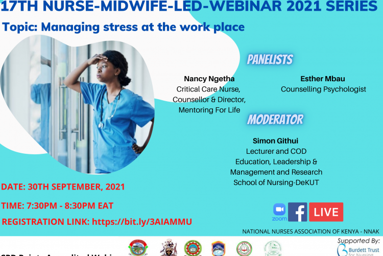 Managing Stress at the  Workplace_webinar_poster.