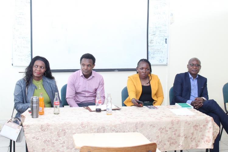 Invited Guest Mentors: Angeline Wambanda - Mukabi, Dr Boniface Oyugi, Wanyaga Mwaniki and Sostine Makunja