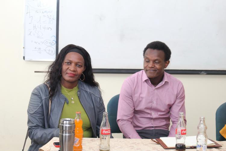 Mentors  : Angeline Wambanda - Mukabi and Dr. Boniface Oyugi