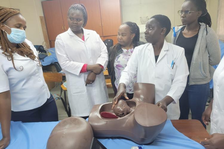Emergency obstetric and neonatal care skills training.