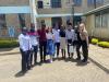 Exchange students with peer mentors and  one of their  Lecturer Dr Kivuti-Bitok